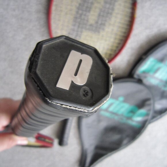 Prince Force 3 Titan Ti Tennis Rackett / Racquets with Soft Cases - Lot of 2 - Picture 7 of 10